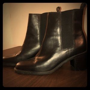 Hillard & Hanson Vintage Wedge Boots Size 8.5